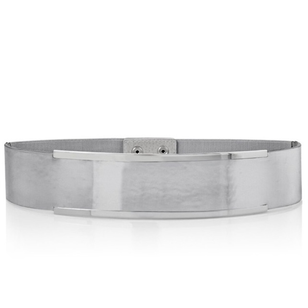 White House Black Market Silver Belt